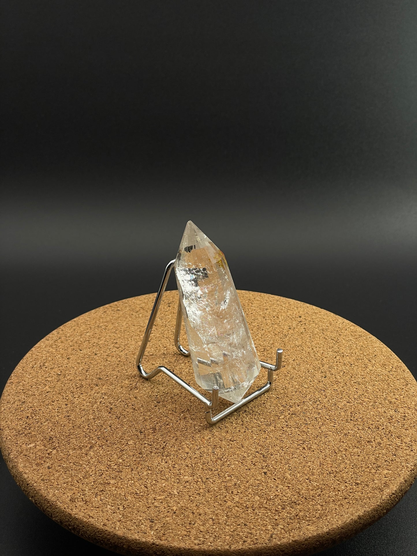 雙尖水晶彩虹柱 Double-Terminated Rainbow Quartz