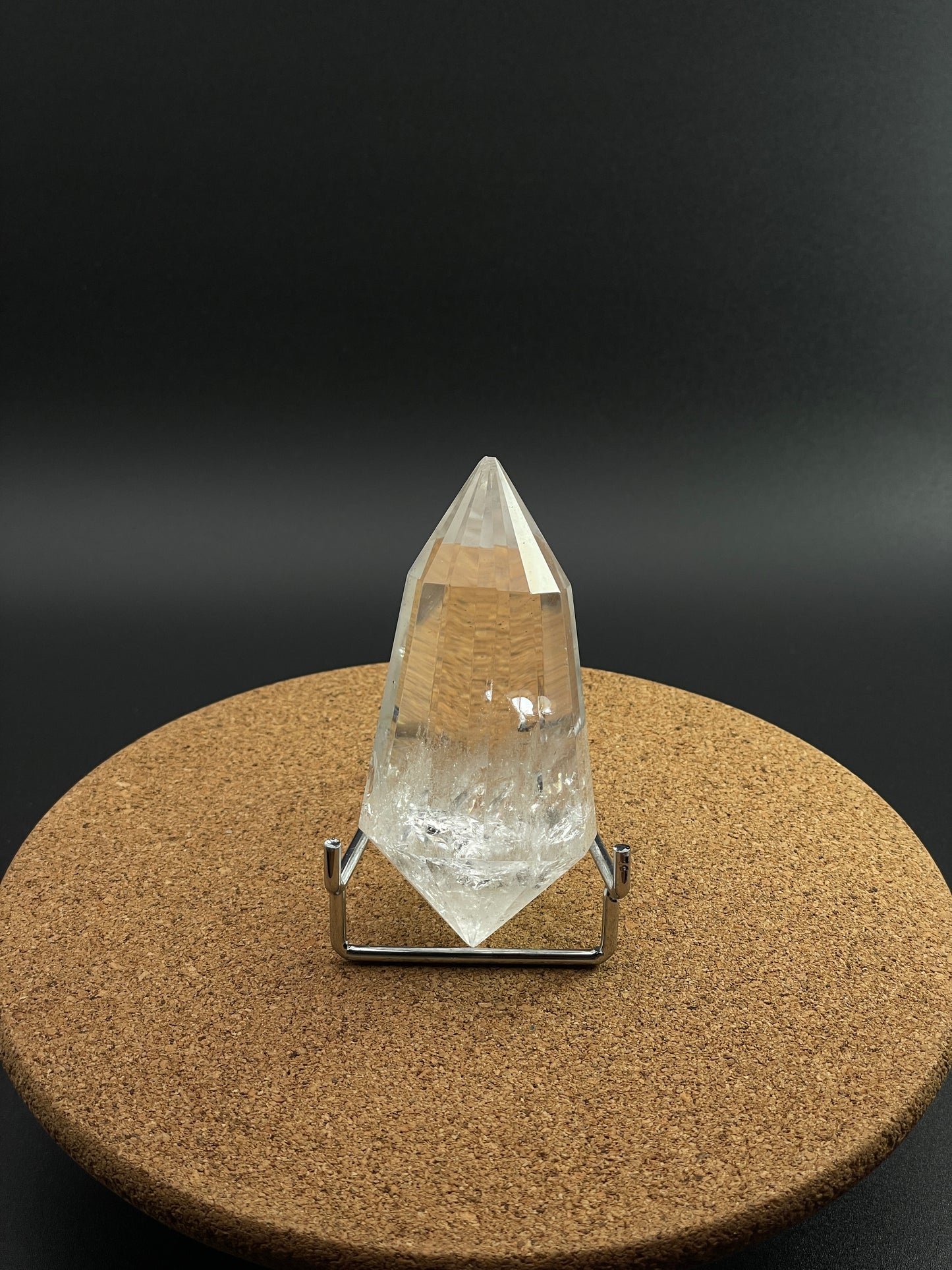 雙尖水晶彩虹柱 Double-Terminated Rainbow Quartz