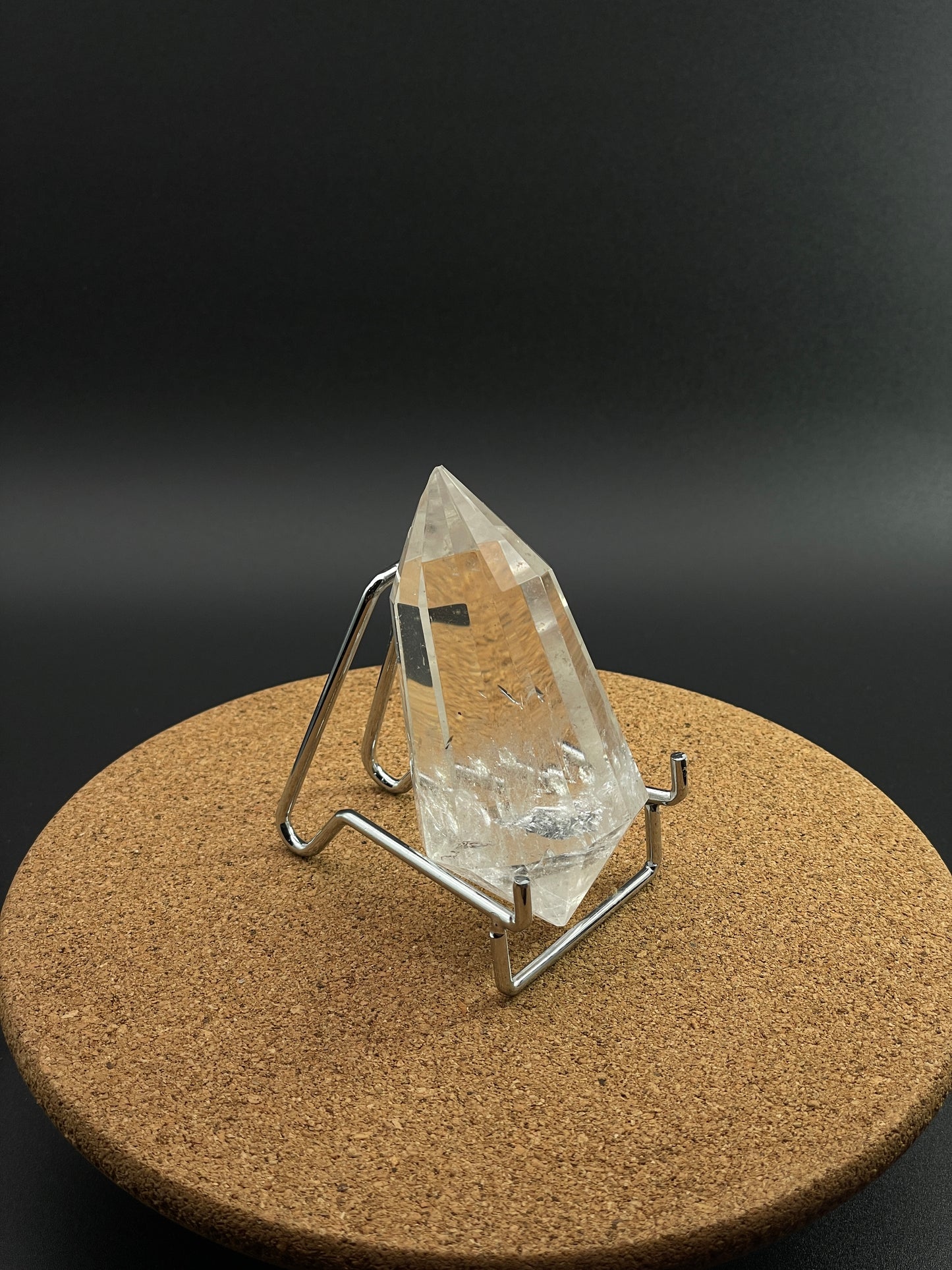雙尖水晶彩虹柱 Double-Terminated Rainbow Quartz